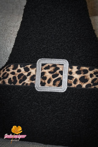 Hocus Pocus Leopard Hat Pillow - Buttercup Lynne Boutique