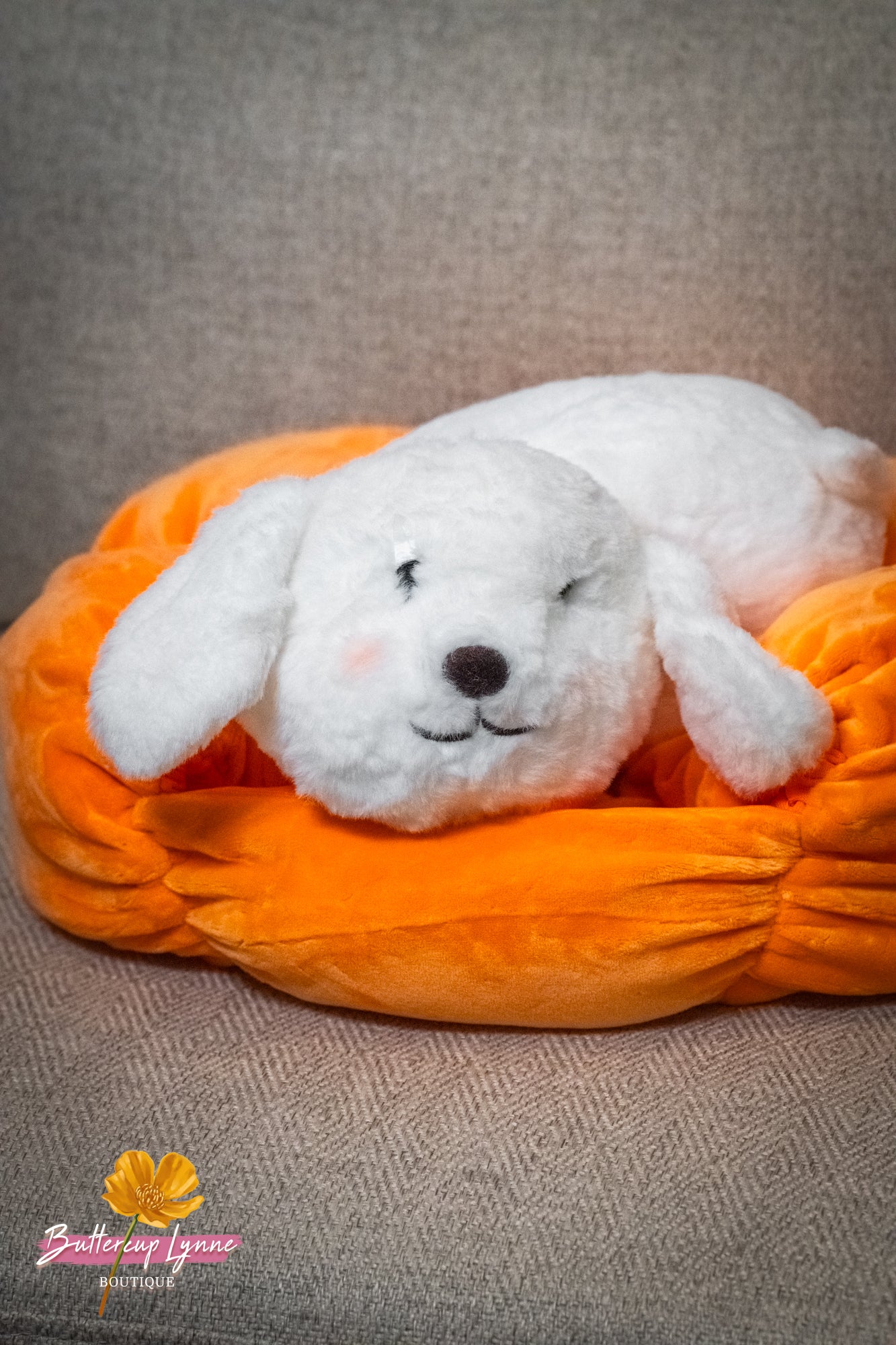 Pumpkin Kisses Pup Pillow - Buttercup Lynne Boutique