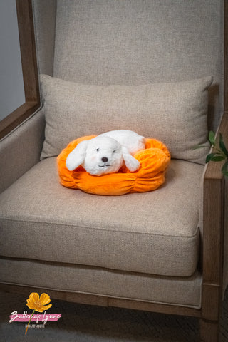 Pumpkin Kisses Pup Pillow - Buttercup Lynne Boutique