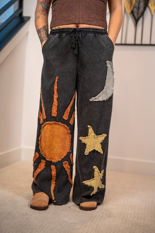 Chasing Daylight Sun and Star Pants Mello