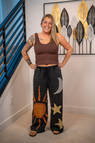Chasing Daylight Sun and Star Pants Mello