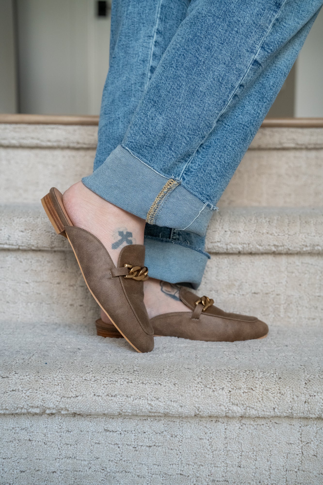 Corkys Keepsake Mule in Tan - Buttercup Lynne Boutique