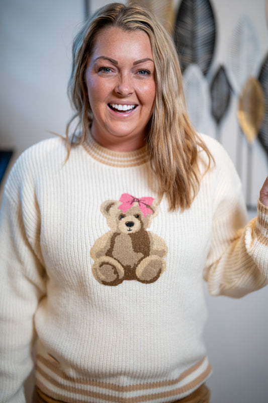 Harper Bear Sweater - Simply Southern