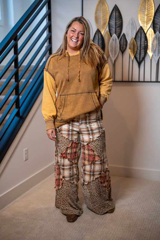 Oli & Hali Washed Drawstring Hoodie