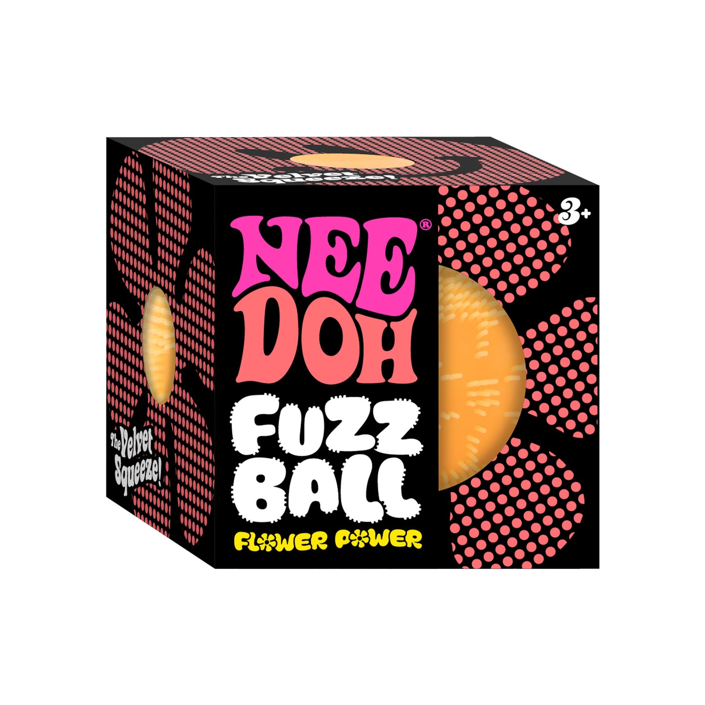 NeeDoh Flower Power Fuzz Ball - Buttercup Lynne Boutique