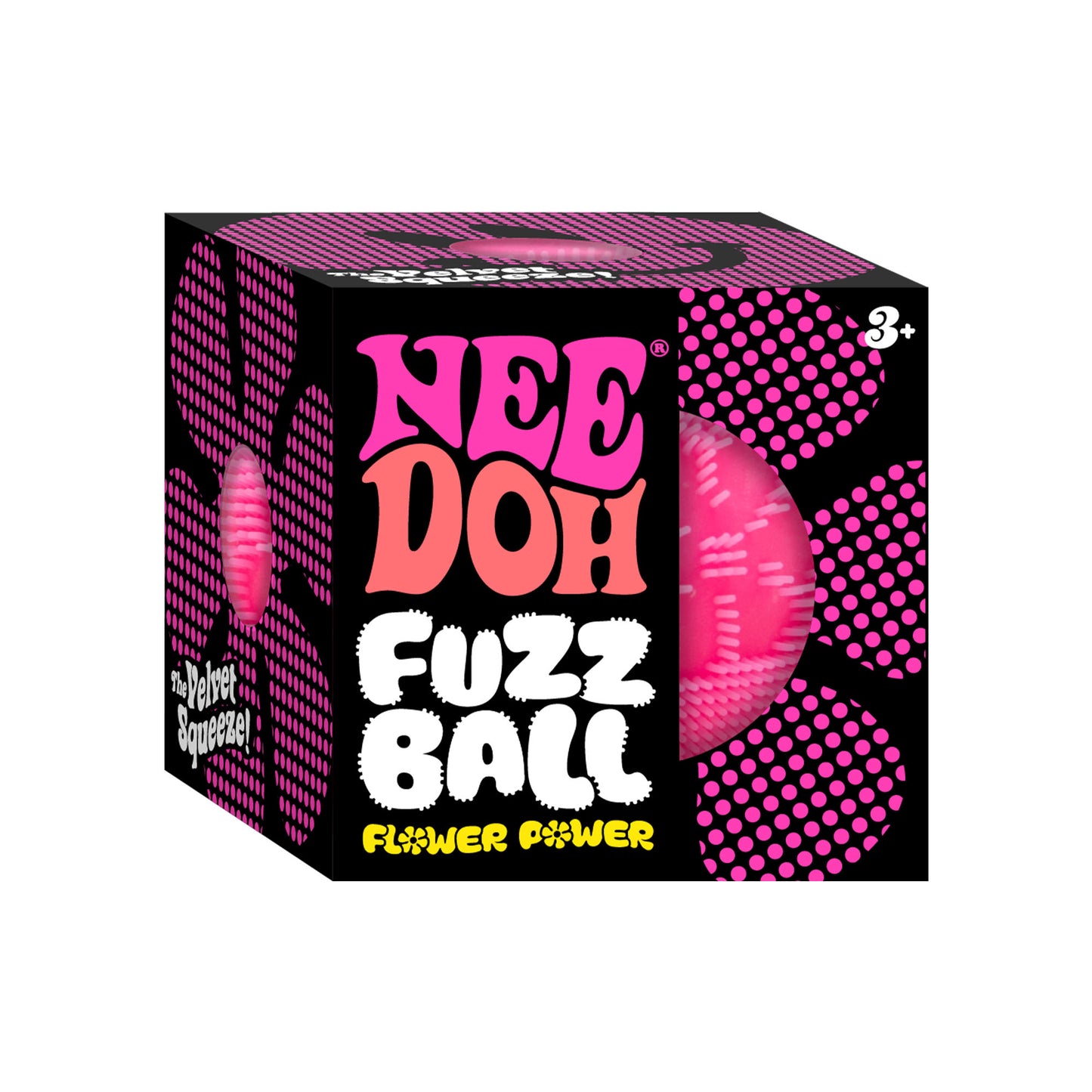 NeeDoh Flower Power Fuzz Ball - Buttercup Lynne Boutique