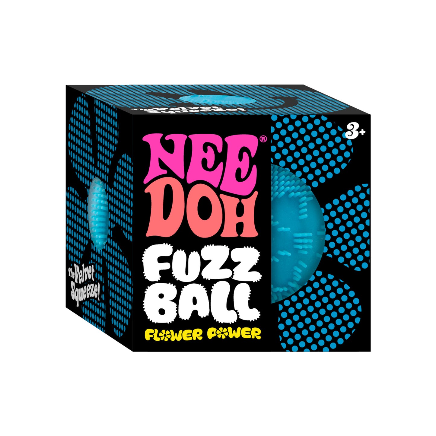 NeeDoh Flower Power Fuzz Ball - Buttercup Lynne Boutique