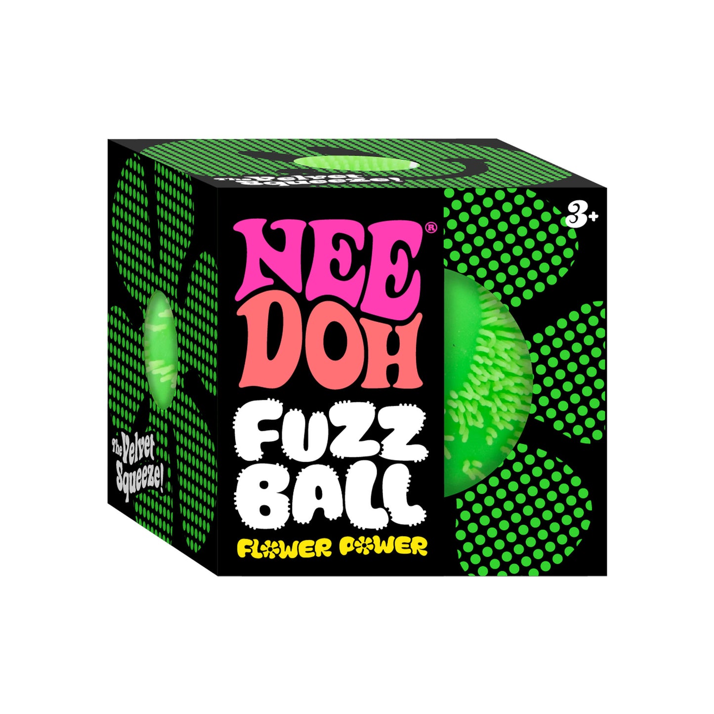 NeeDoh Flower Power Fuzz Ball - Buttercup Lynne Boutique