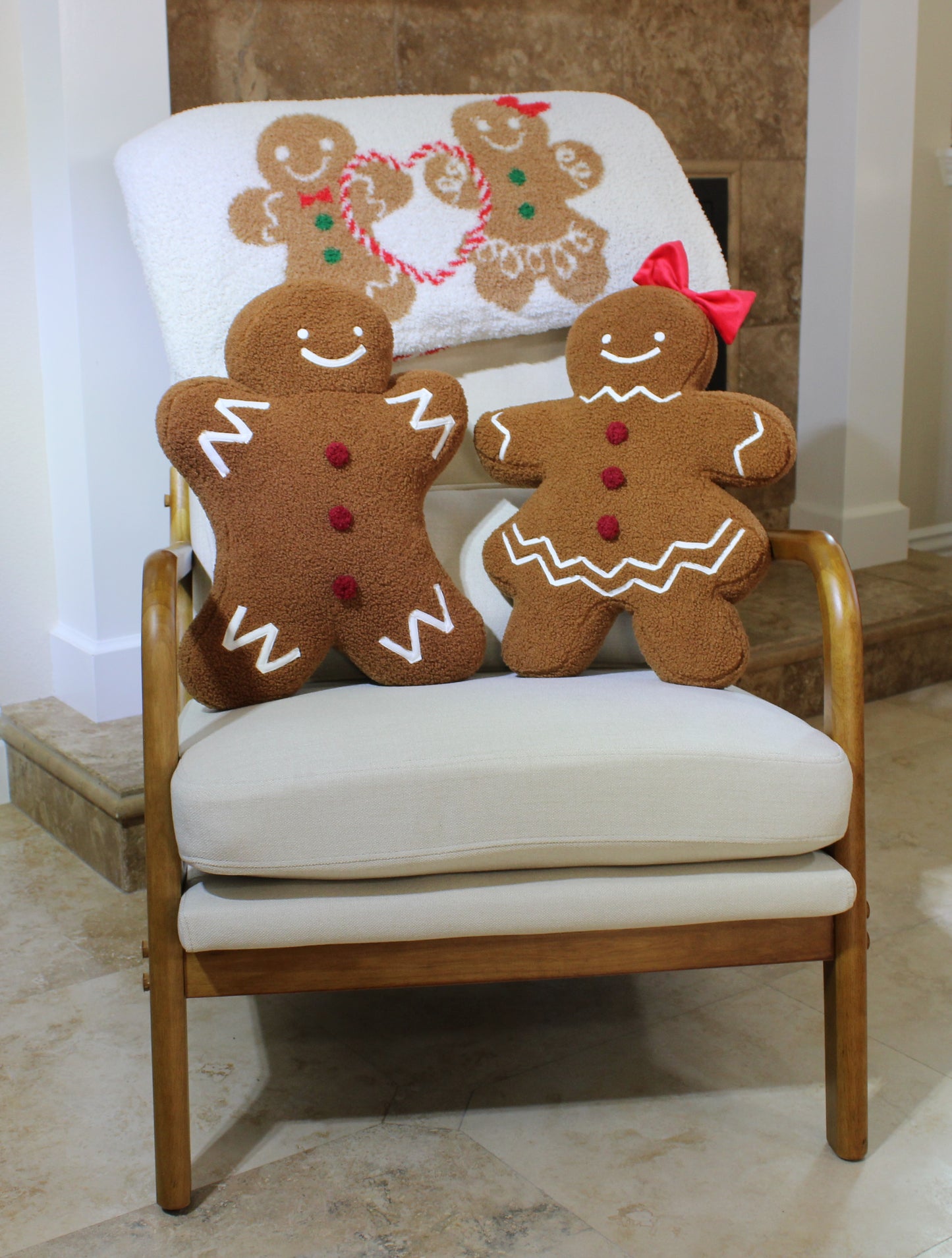 Gingerbread Love Blanket