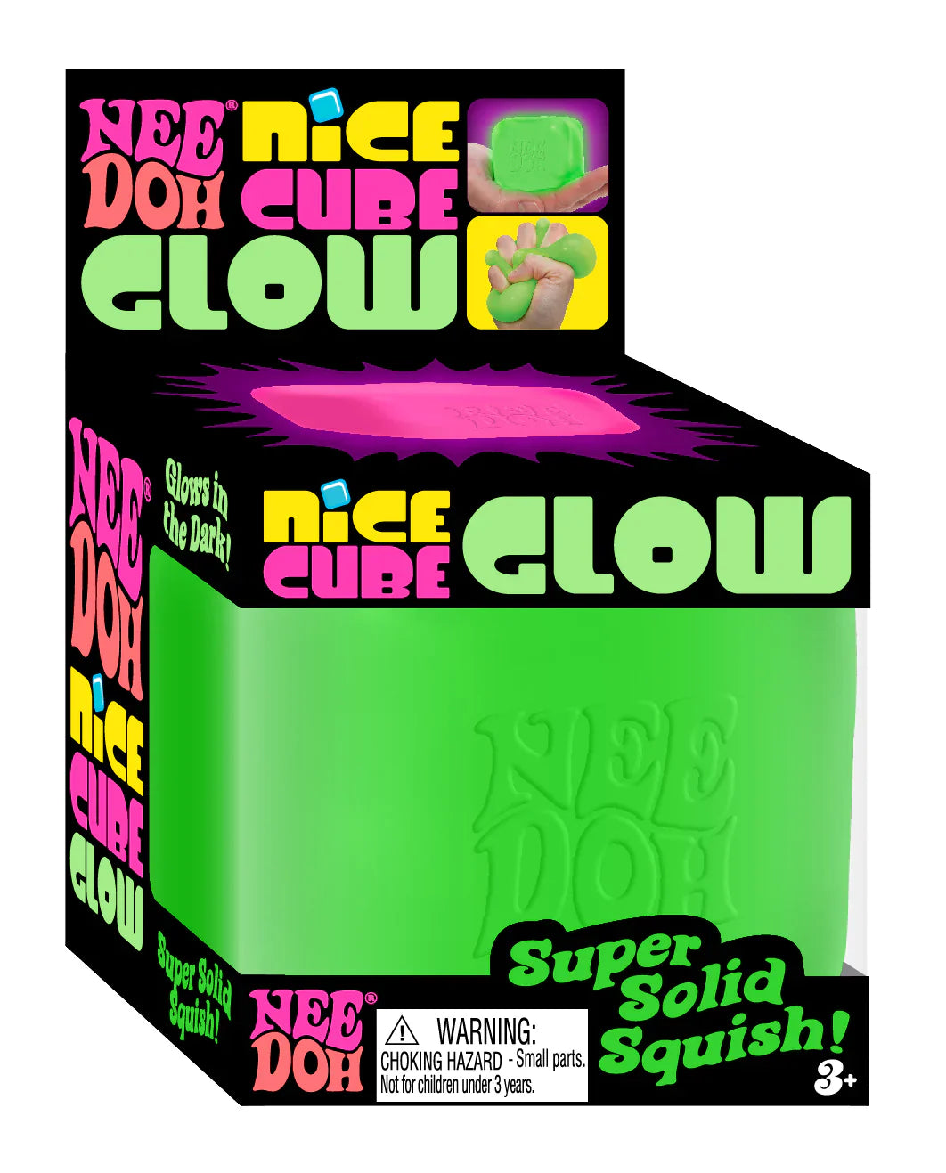 NeeDoh Glow Nice Cube - Buttercup Lynne Boutique