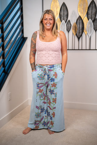 Boho Bloom Lounge Pants by Easel