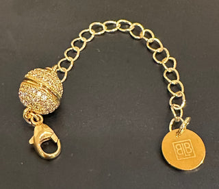 Magnet Clasp Extender 3"- Gold - Buttercup Lynne Boutique