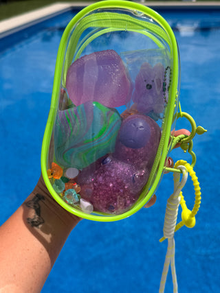 Squishy On-the-Go Clear Carry Pouch