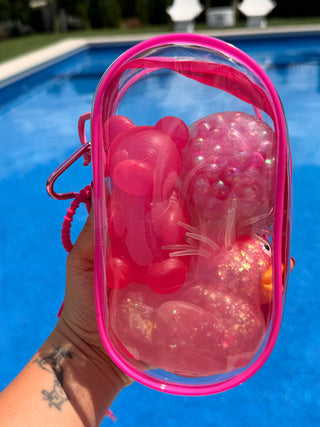 Squishy On-the-Go Clear Carry Pouch