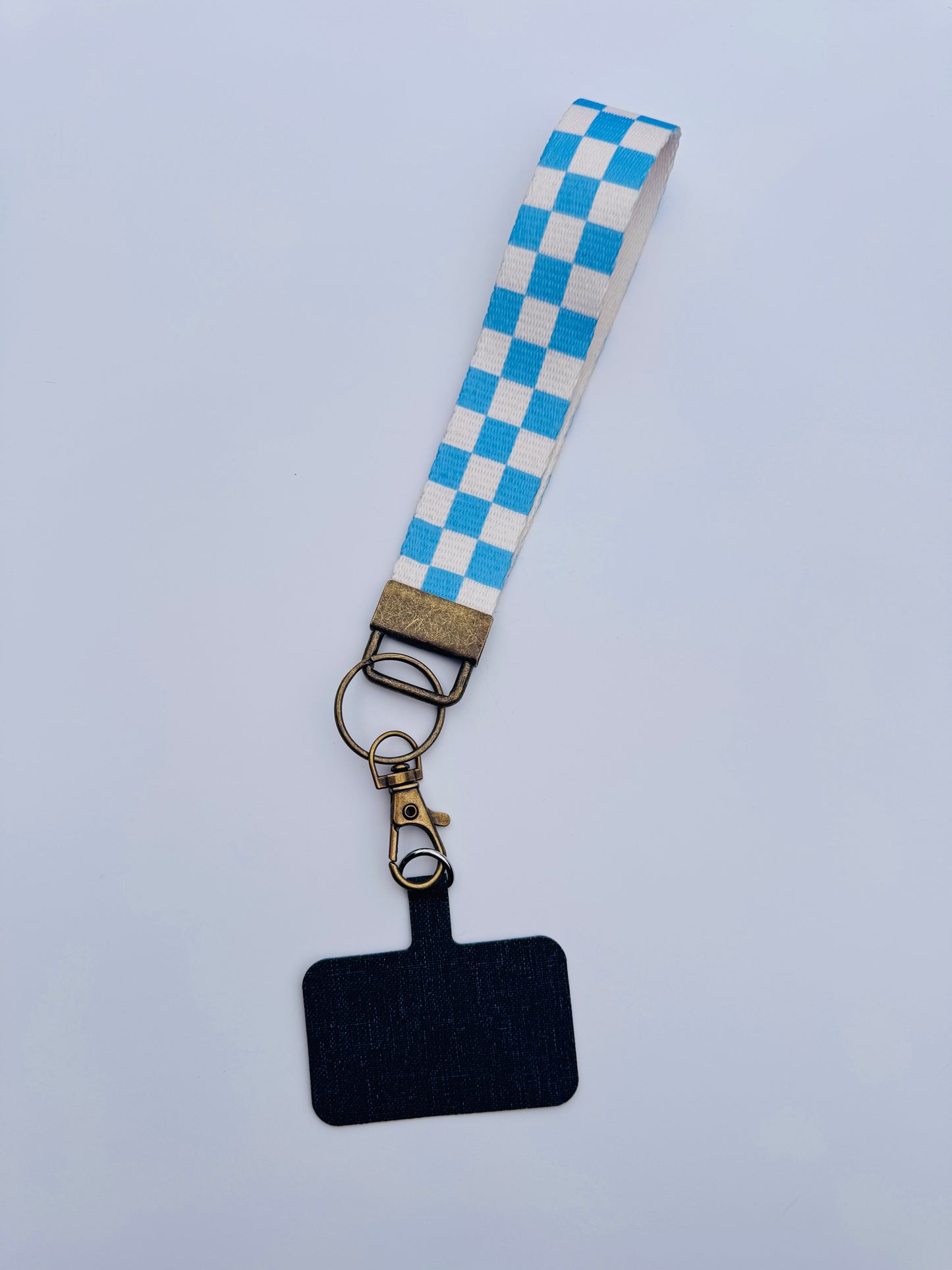 Canvas Wrist Phone Keychain Lanyard - Buttercup Lynne Boutique