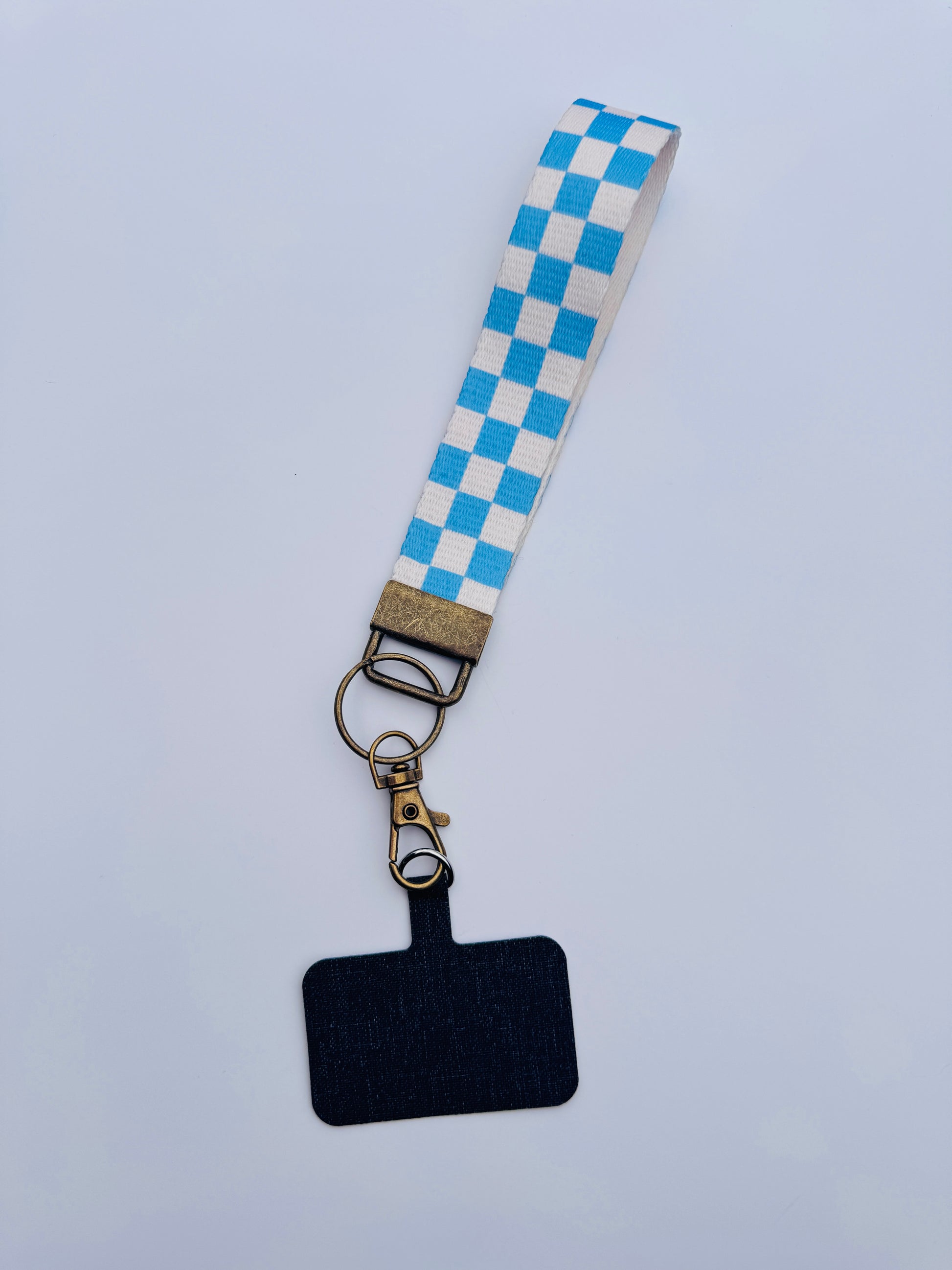 Canvas Wrist Phone Keychain Lanyard - Buttercup Lynne Boutique