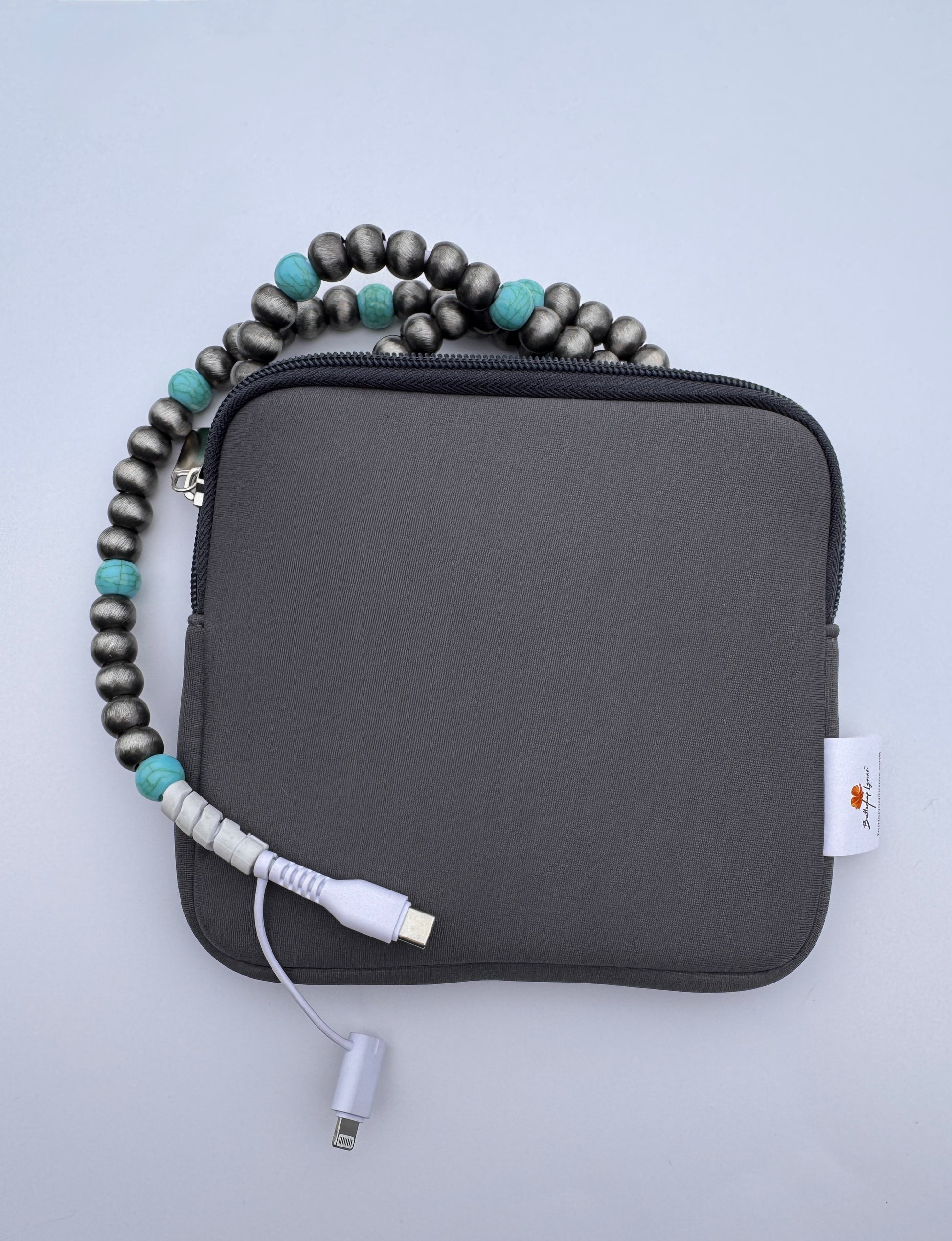Buttercup Lynne Neoprene Charging Cord Zipper Pouch - Buttercup Lynne Boutique