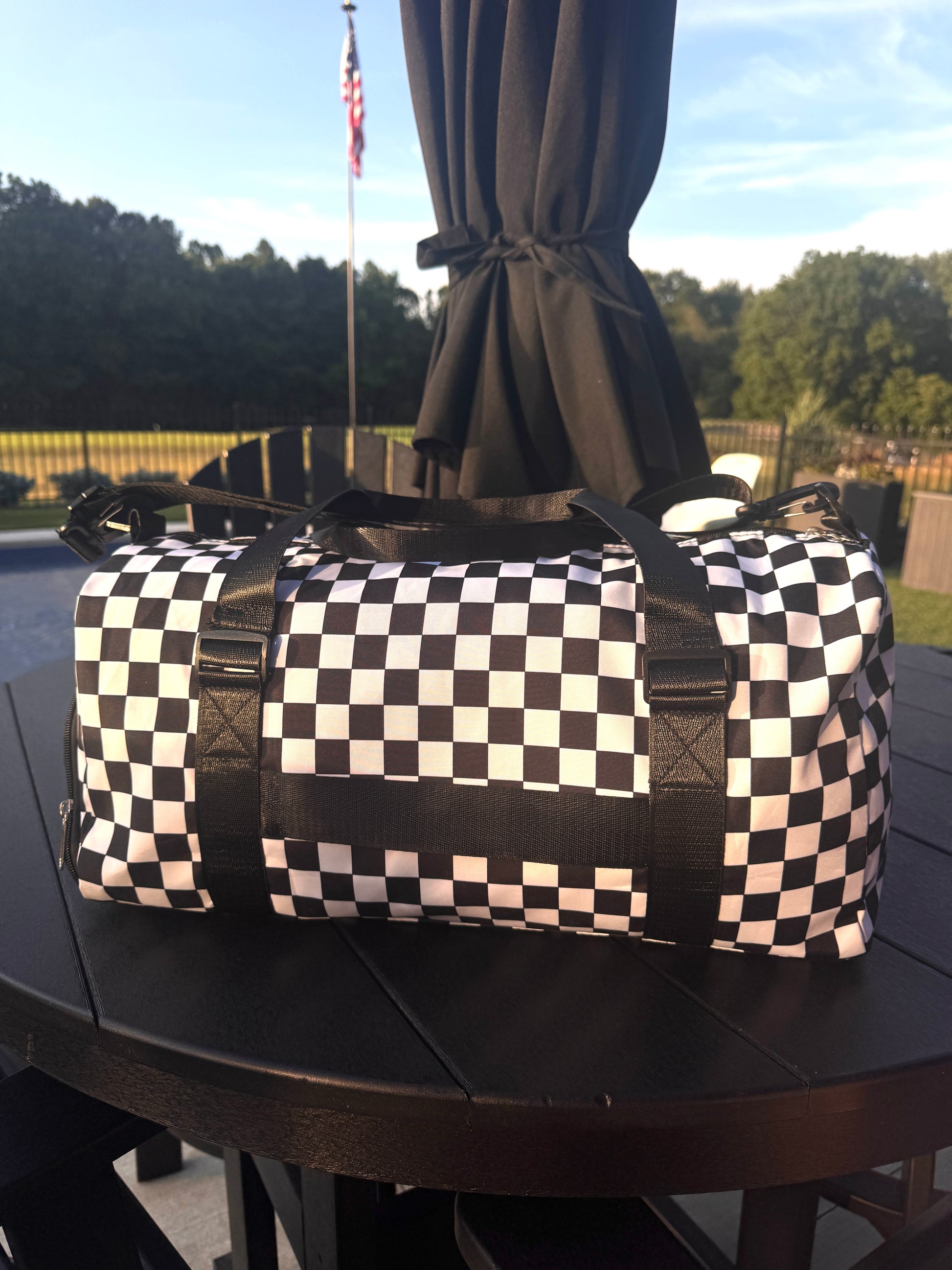 The Check Me Out Weekender Bag - Buttercup Lynne Boutique