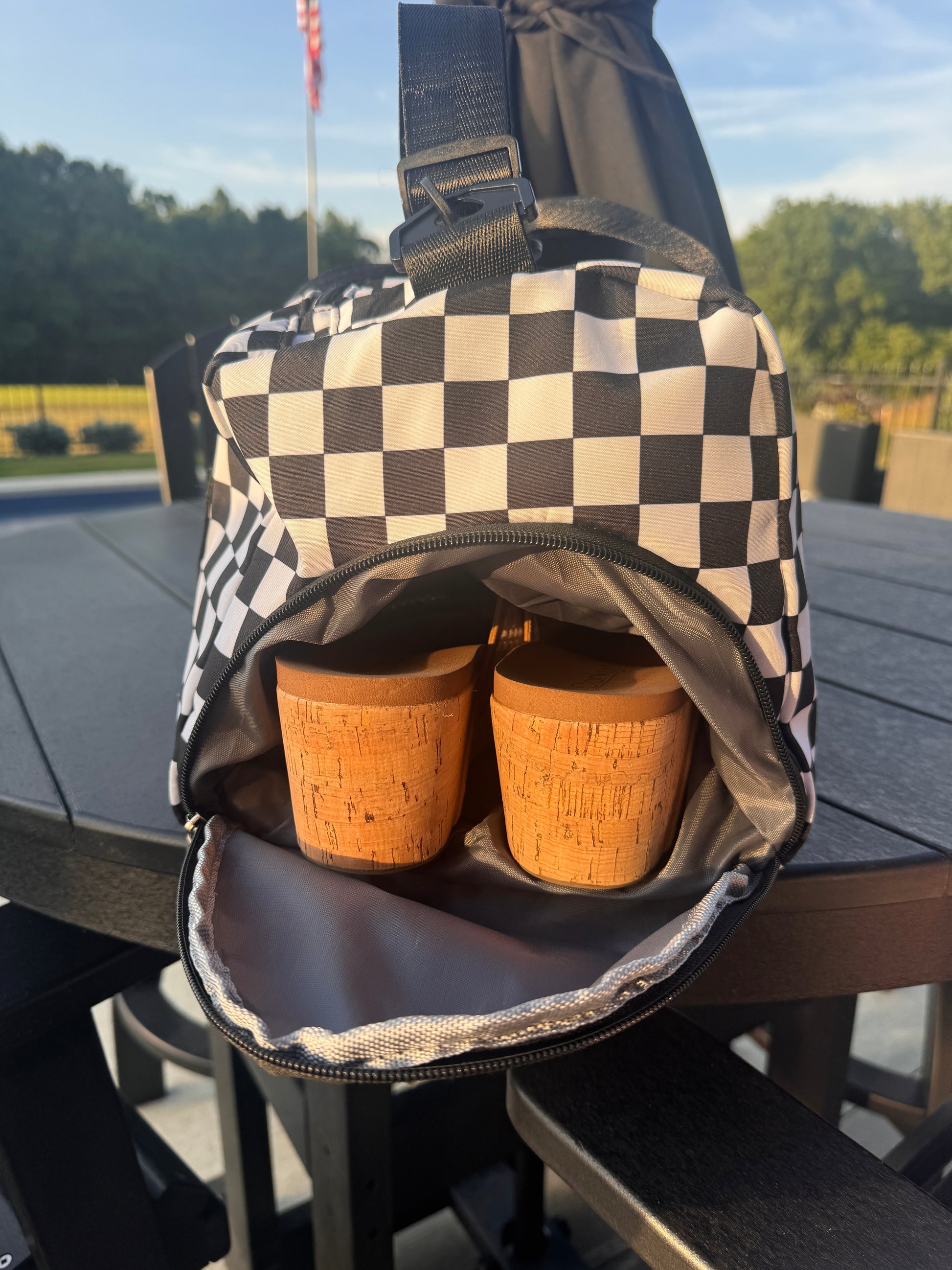 The Check Me Out Weekender Bag - Buttercup Lynne Boutique