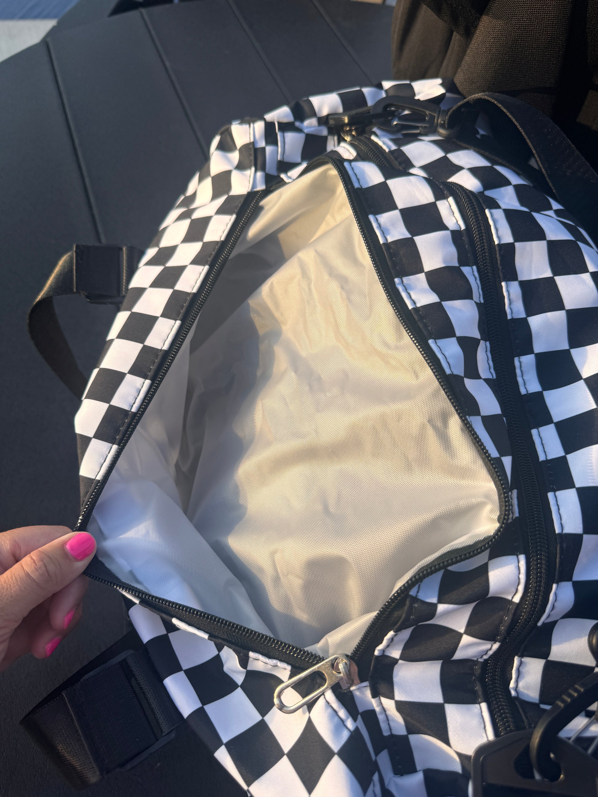 The Check Me Out Weekender Bag - Buttercup Lynne Boutique