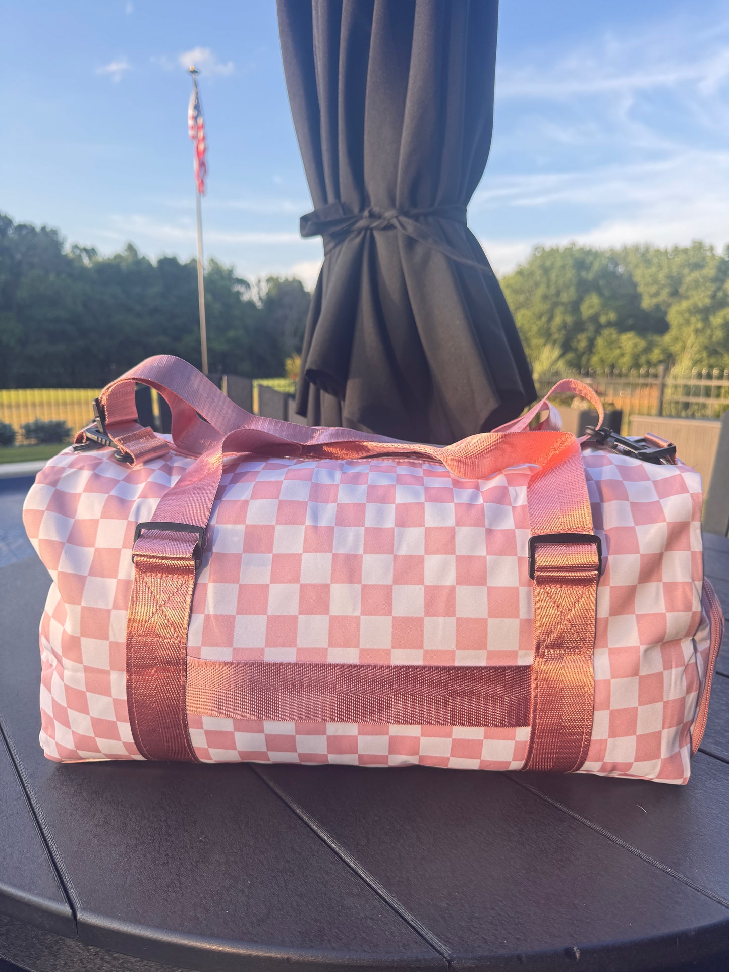 The Check Me Out Weekender Bag - Buttercup Lynne Boutique