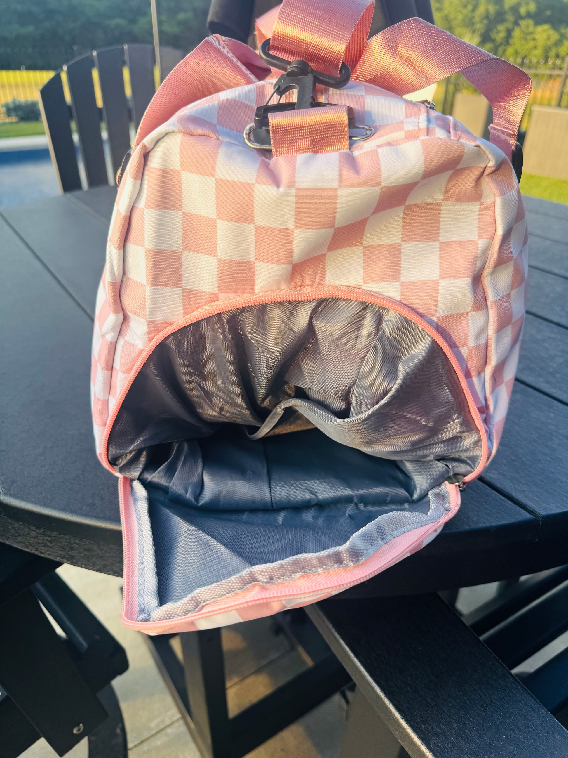 The Check Me Out Weekender Bag - Buttercup Lynne Boutique
