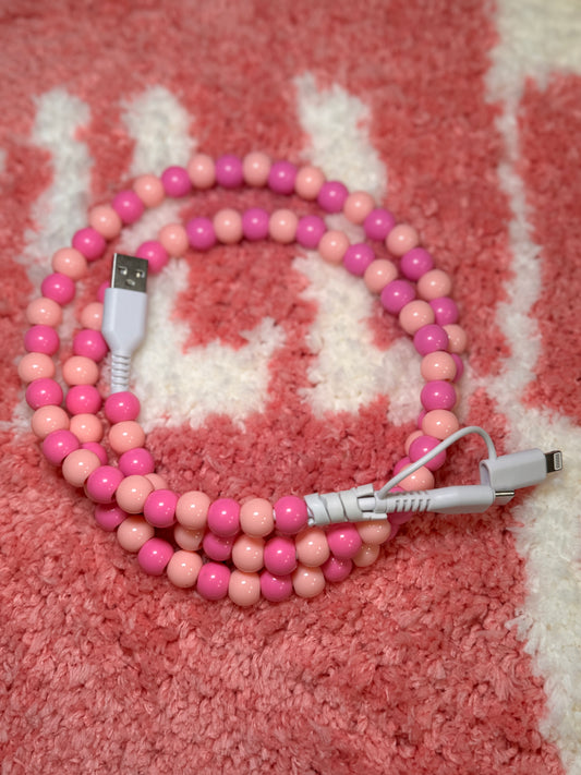 Beaded Charging Cords - Fit for all device USBC & Lightening