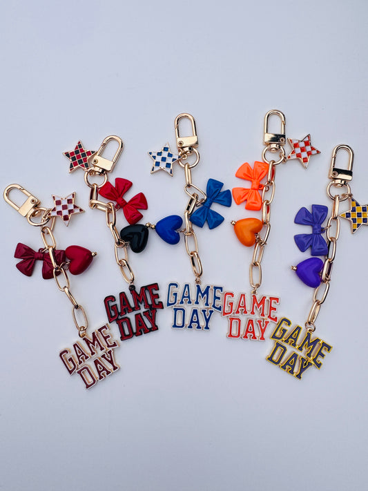 Game Day Bag Charms - Buttercup Lynne Boutique