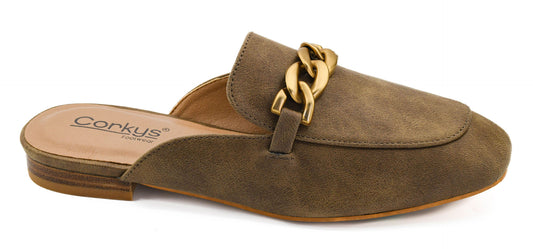 Corkys Keepsake Mule in Tan - Buttercup Lynne Boutique