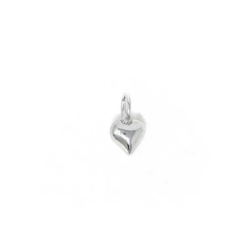 Heart Within Puffy Heart Charm - Buttercup Lynne Boutique