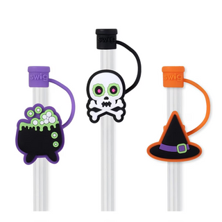 Straw Toppers By SWIG With Straws Included - Halloween Witch - Buttercup Lynne Boutique