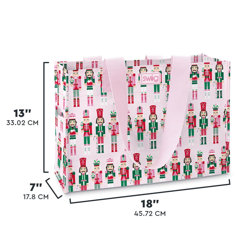 Sugar Plum Soldiers Reusable Gift Bag by Swig