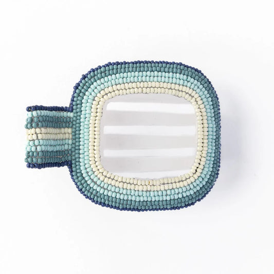 Charlotte Ombre Flat Hair Clip - Blue - Buttercup Lynne Boutique