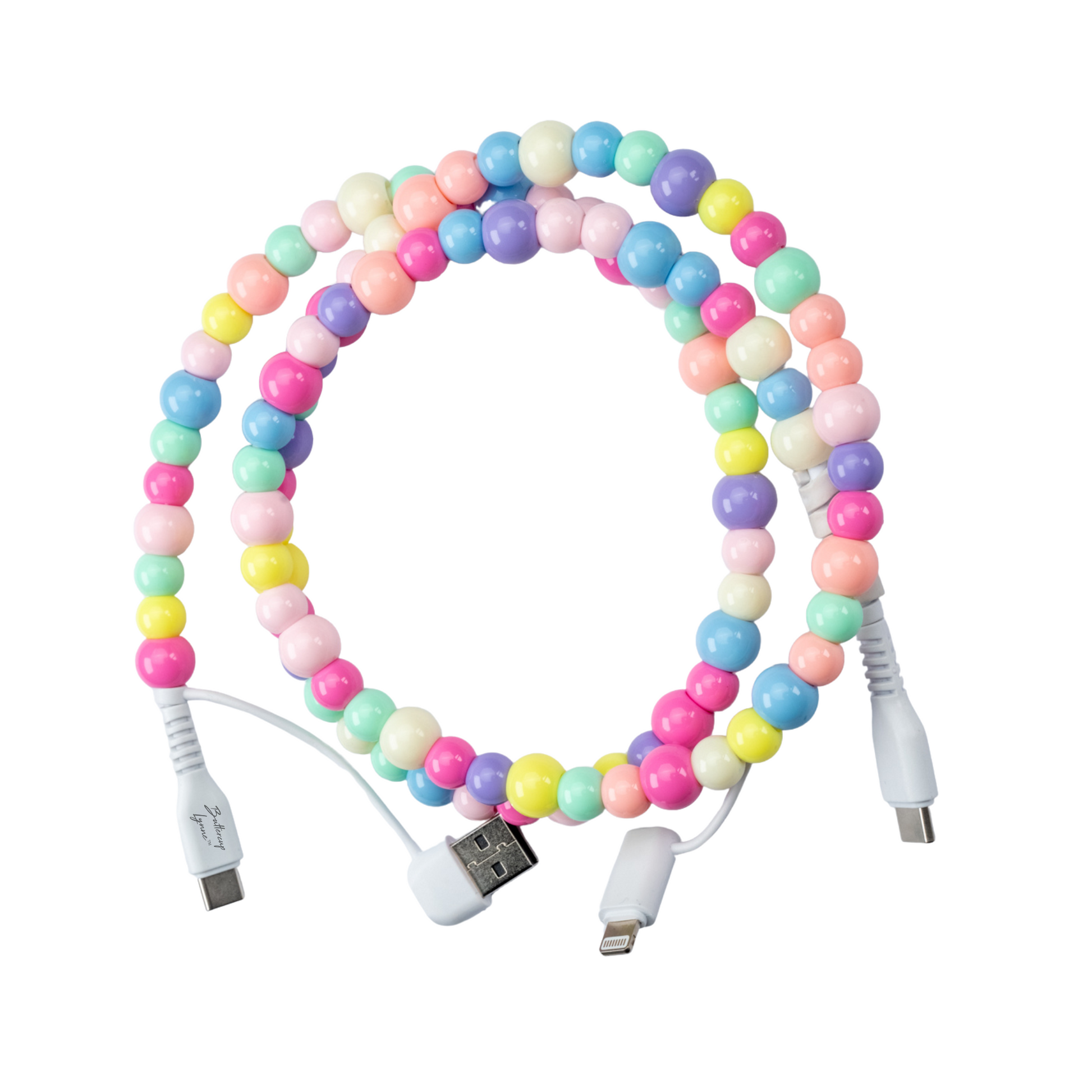 Buttercup 4-in-1 Beaded Charging Cord - Buttercup Lynne Boutique