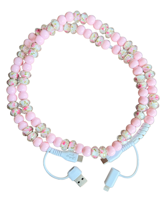 Buttercup 4-in-1 Beaded Charging Cord