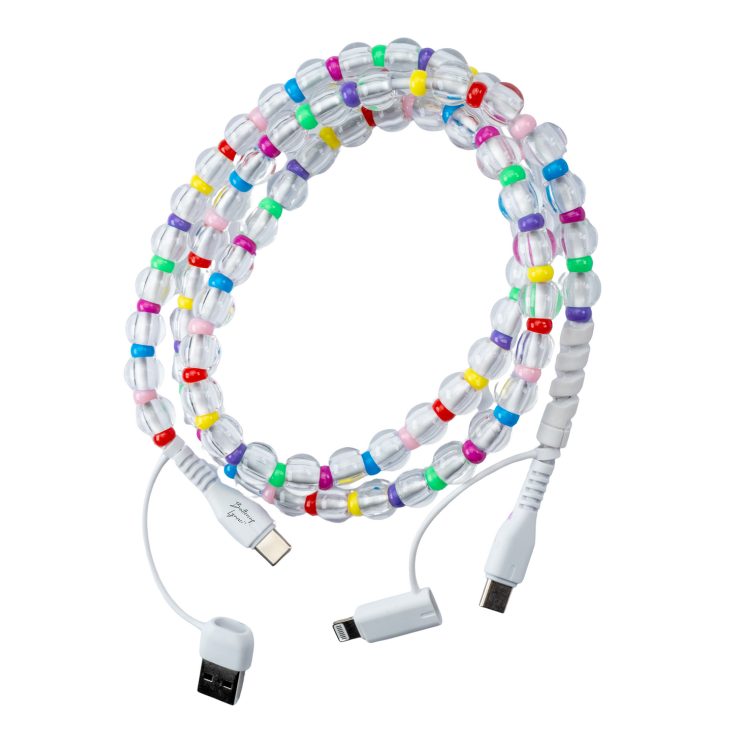 Buttercup 4-in-1 Beaded Charging Cord - Buttercup Lynne Boutique
