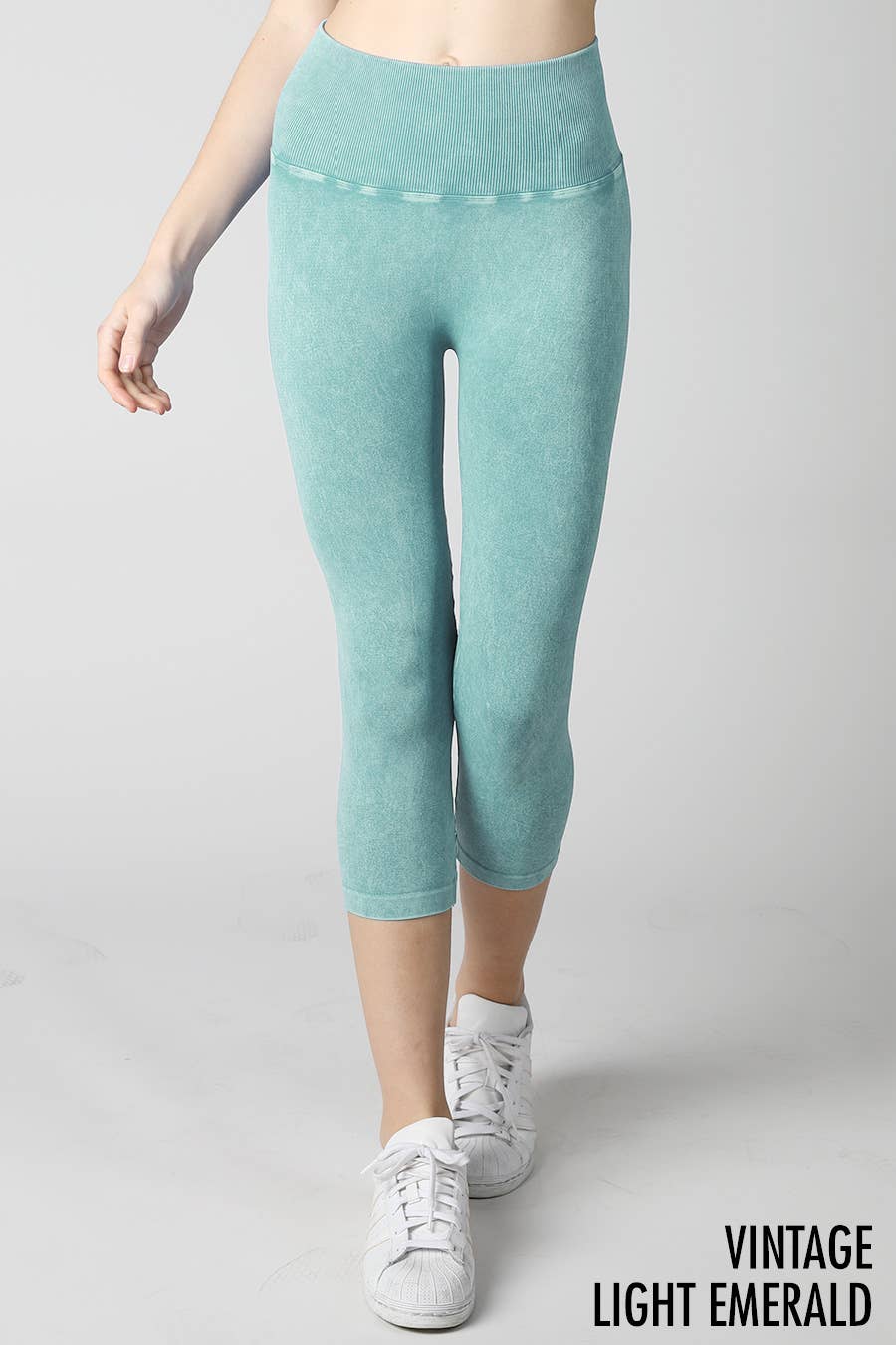 NB7591 - Vintage High Waist Capri