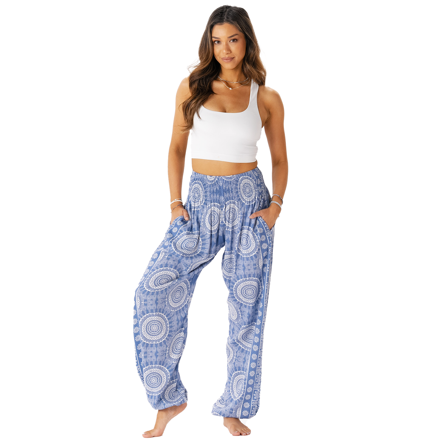 Vinca Harem Pants with Pockets