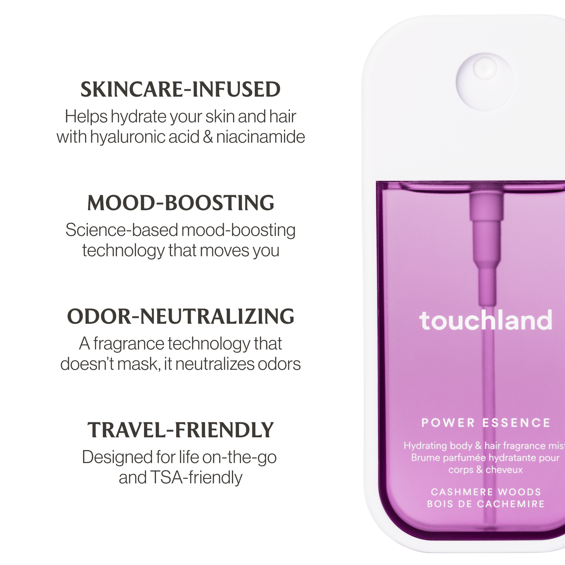 Cashmere Woods Power Essence Body & Hair Fragrance Mist - Buttercup Lynne Boutique