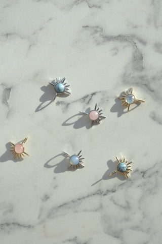 Twilight Whisper Moonstone Solstice Charm - Buttercup Lynne Boutique
