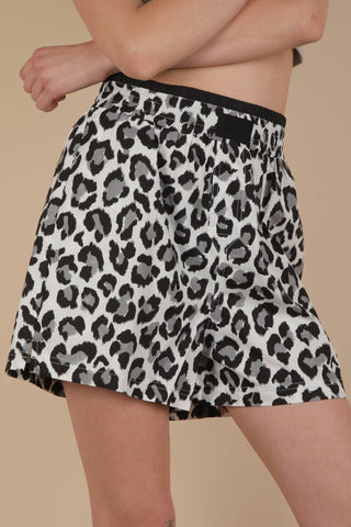 NP70904 Leopard & Bow Printed Boxer Shorts - Buttercup Lynne Boutique