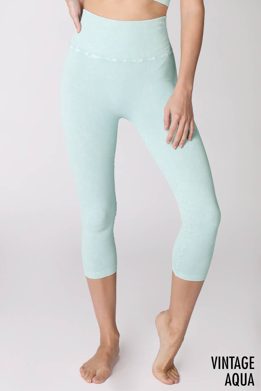 NB7591 - Vintage High Waist Capri