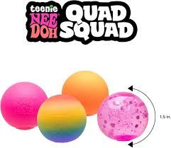 NeeDoh Teenie Quad Squad 4 Pack