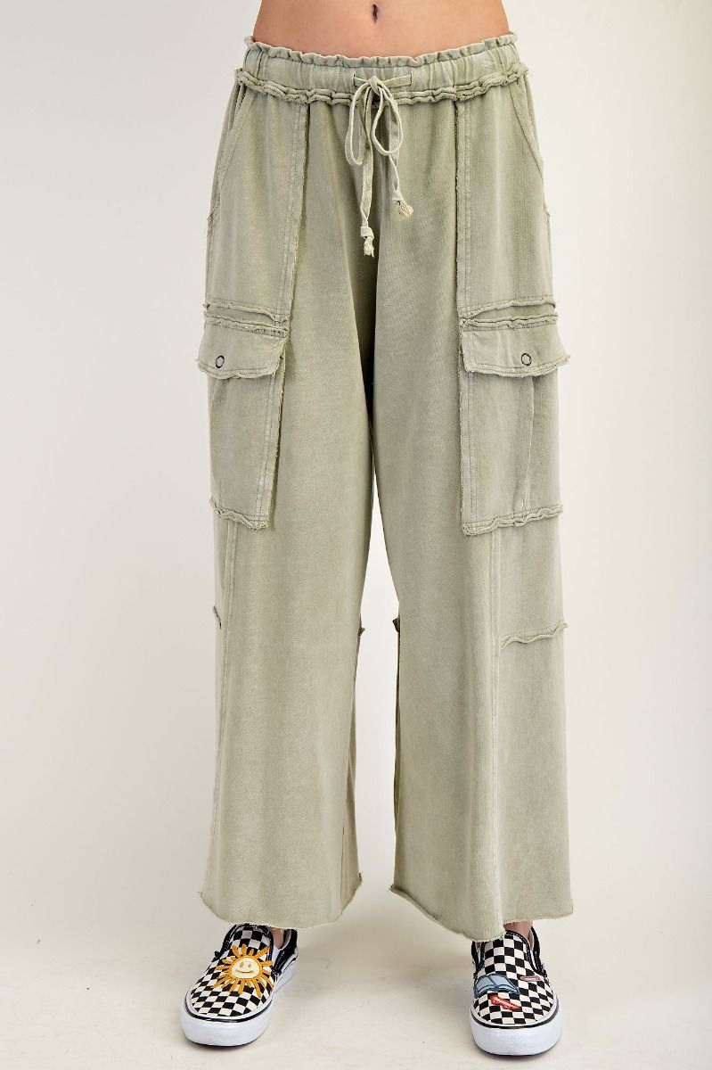 Everyday Wide Leg Cargo Pants – Easel