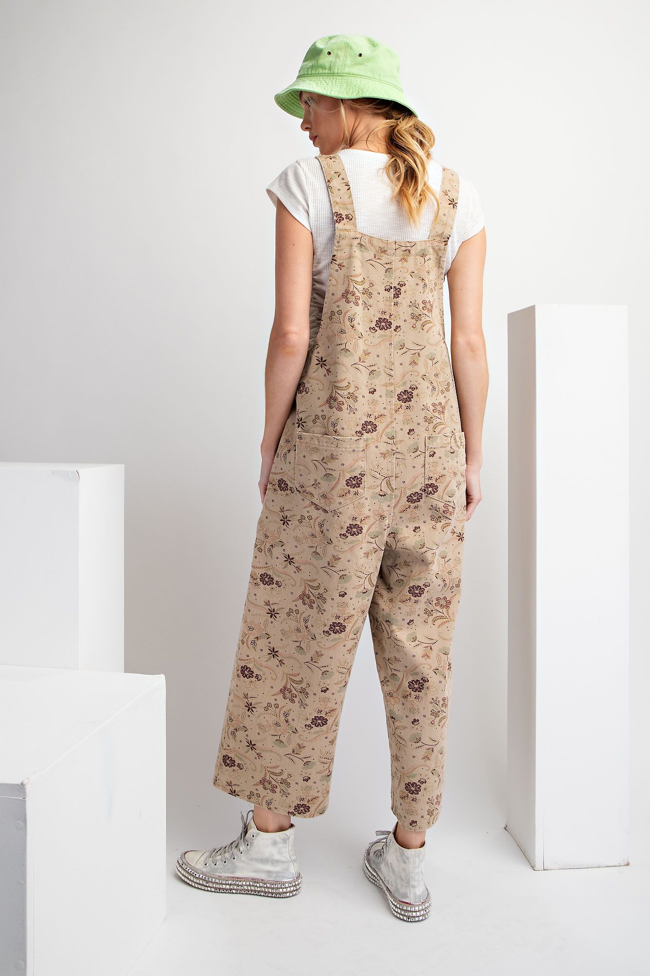 Sweet Feeling Washed Twill Jumpsuit