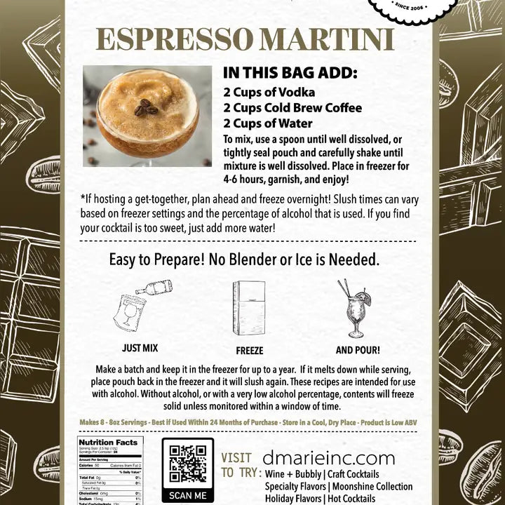 d'marie Espresso Martini