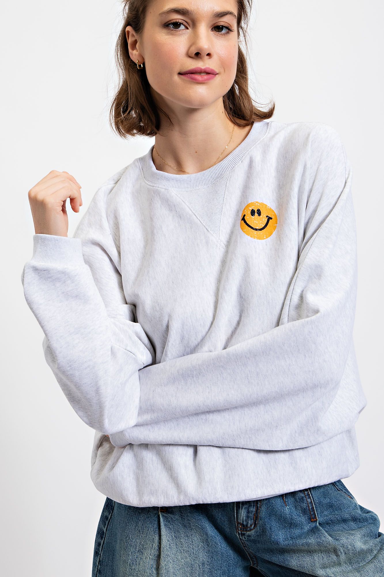 Happy Face Pullover