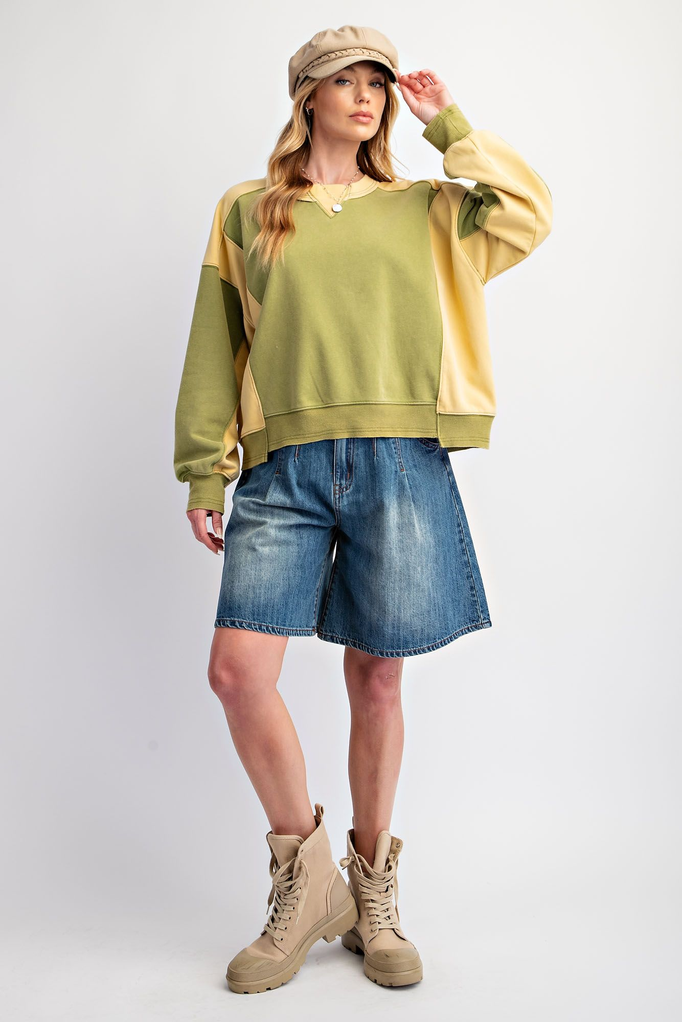 Singled Out Color Block Top