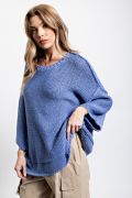 Comfy Cozy Dolman Sleeve Sweater - Multi Colors