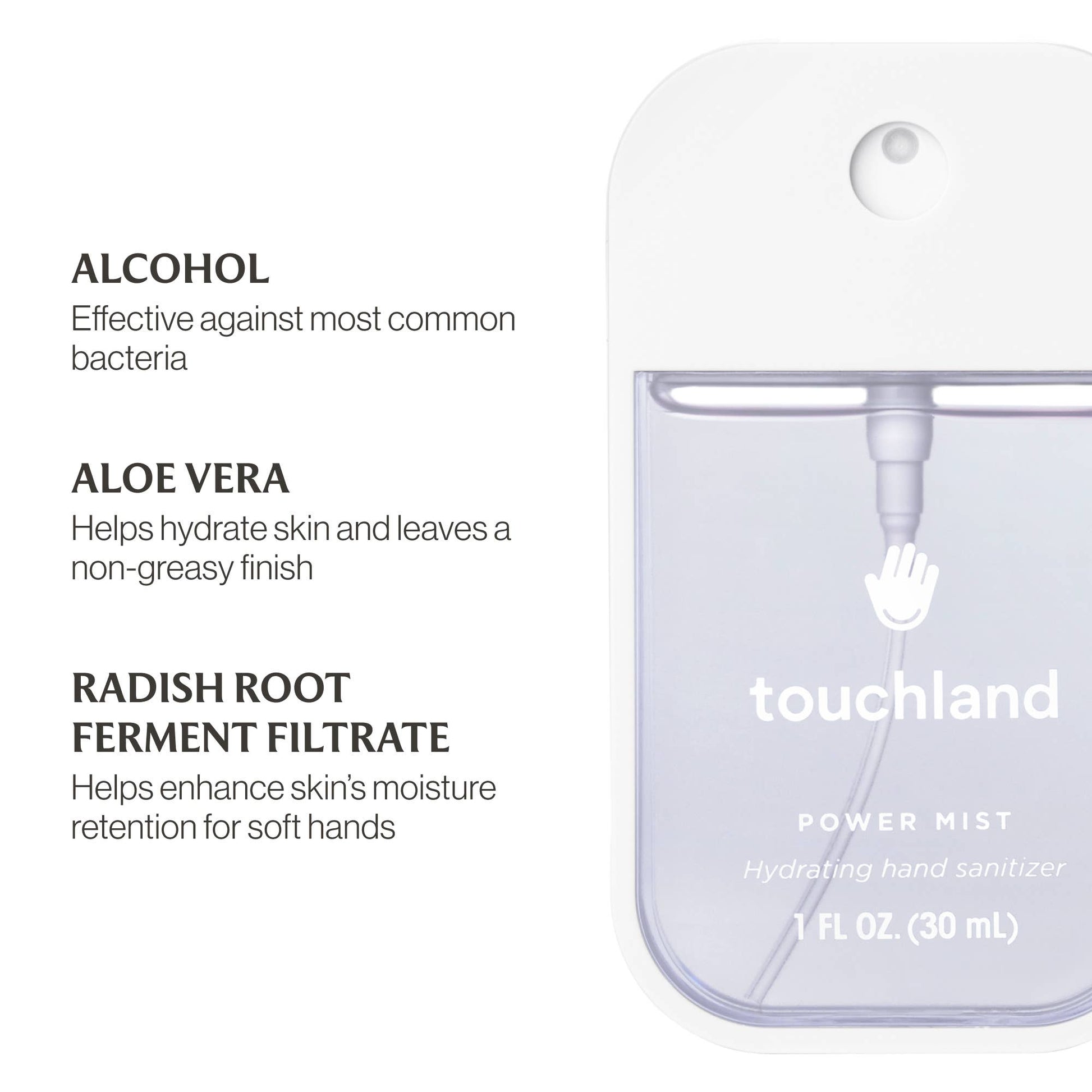 Beach Coco Power Mist Hydrating Hand Sanitizer - Buttercup Lynne Boutique